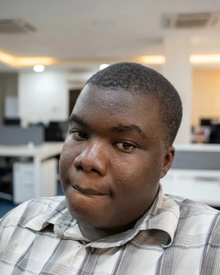 Portrait of Sulayman Sanyang, founder of SOFORR.
